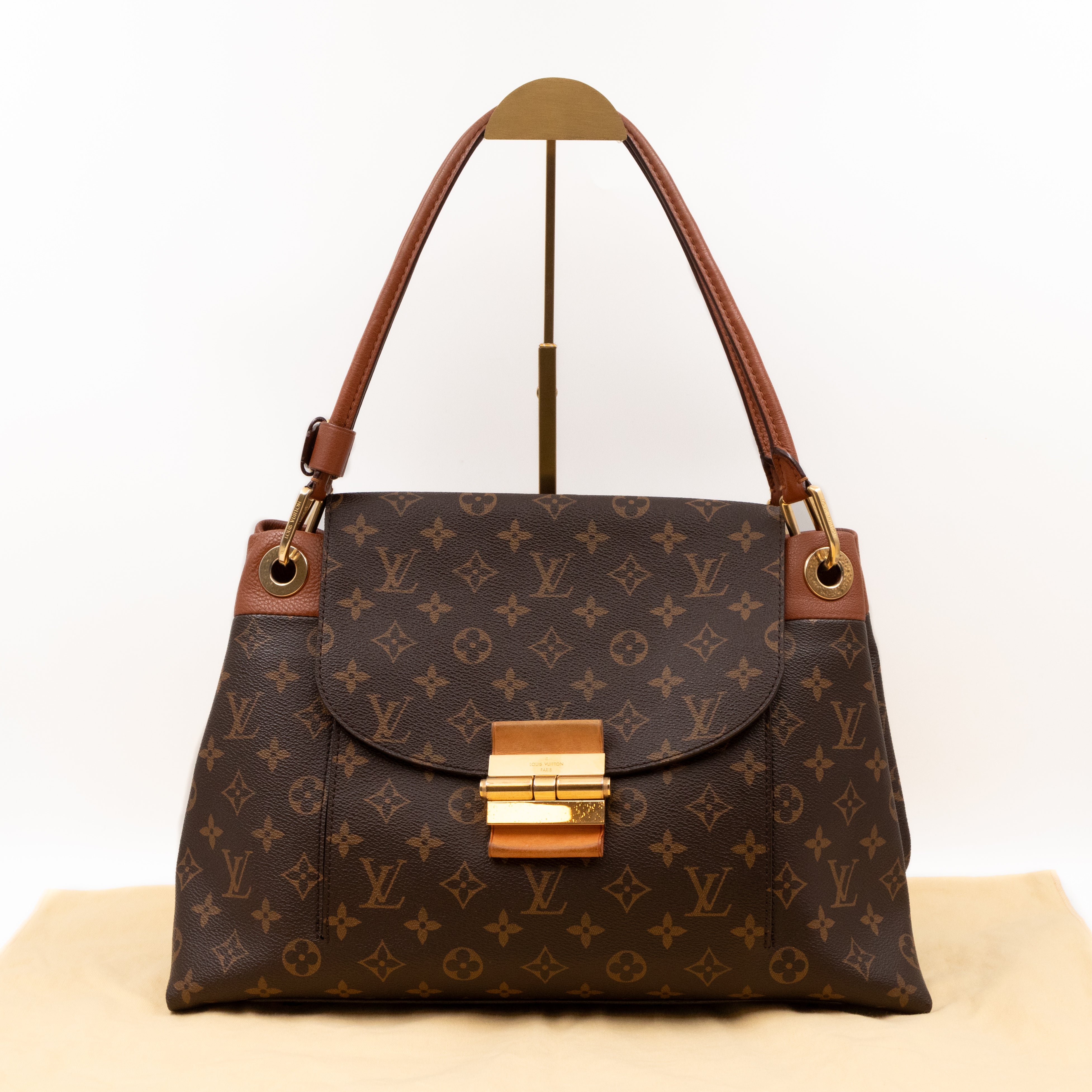 Olympe MM Monogram Brown