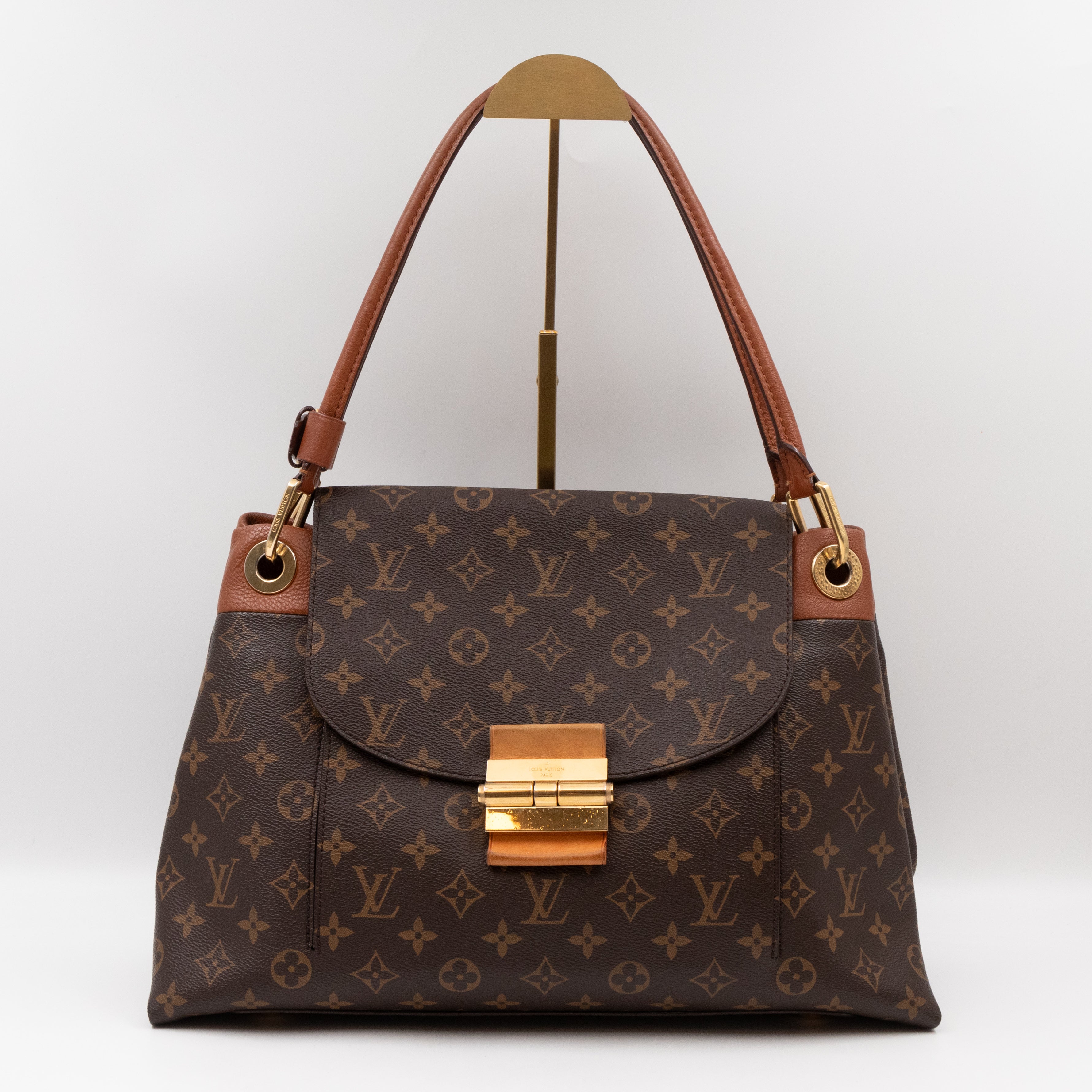 Olympe MM Monogram Brown
