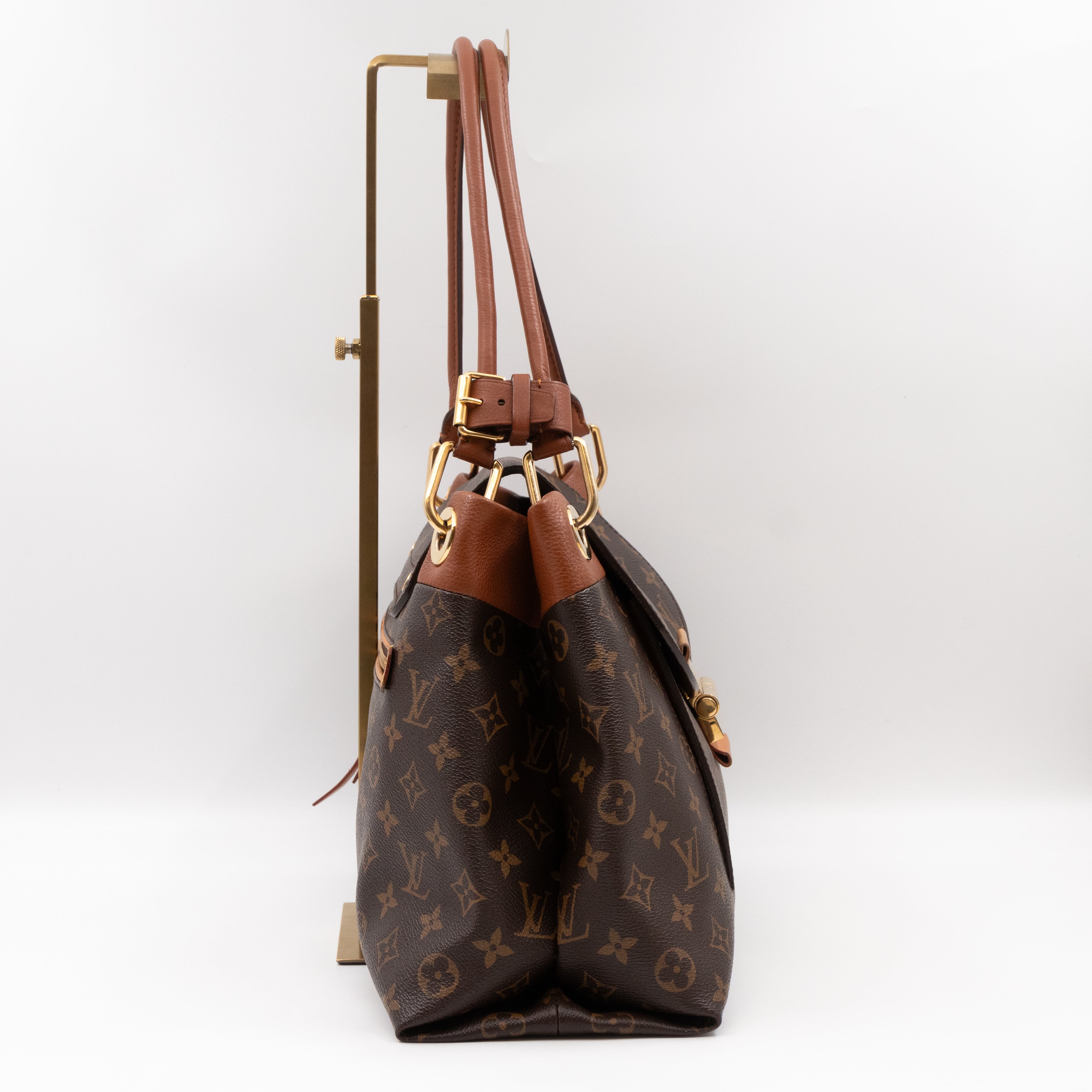 Olympe MM Monogram Brown