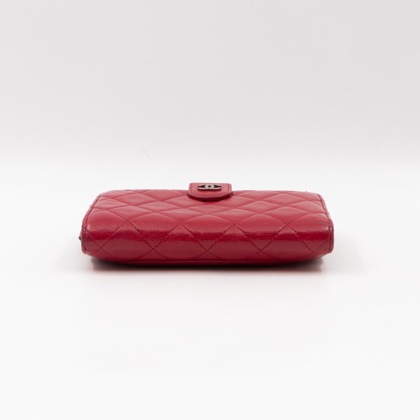 French Wallet Red Leather