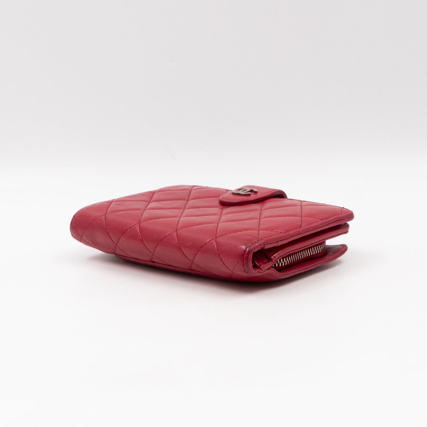 French Wallet Red Leather