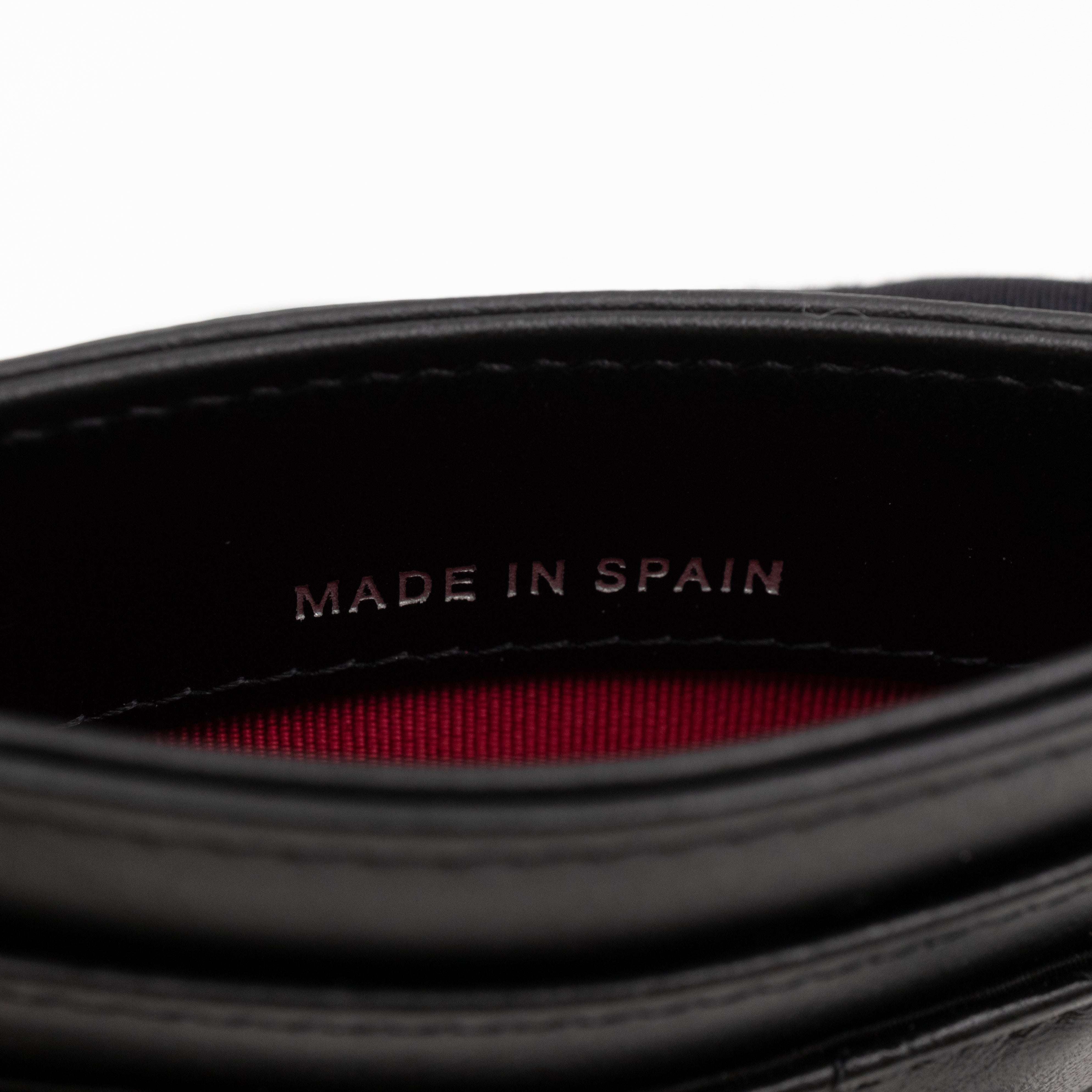 Gabrielle Card Holder Black Leather