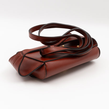 C Belt Bag Brown Leather