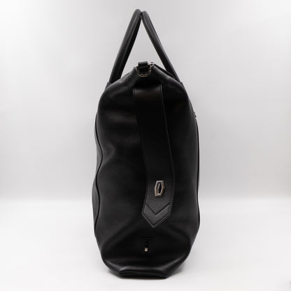 Antigona Soft Bag Large Black Leather