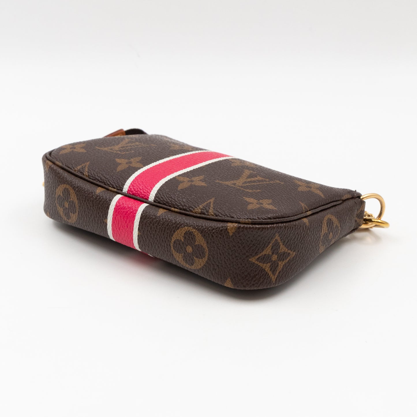 Mini Pochette Accessoires Monogram My LV Heritage Fuchsia White