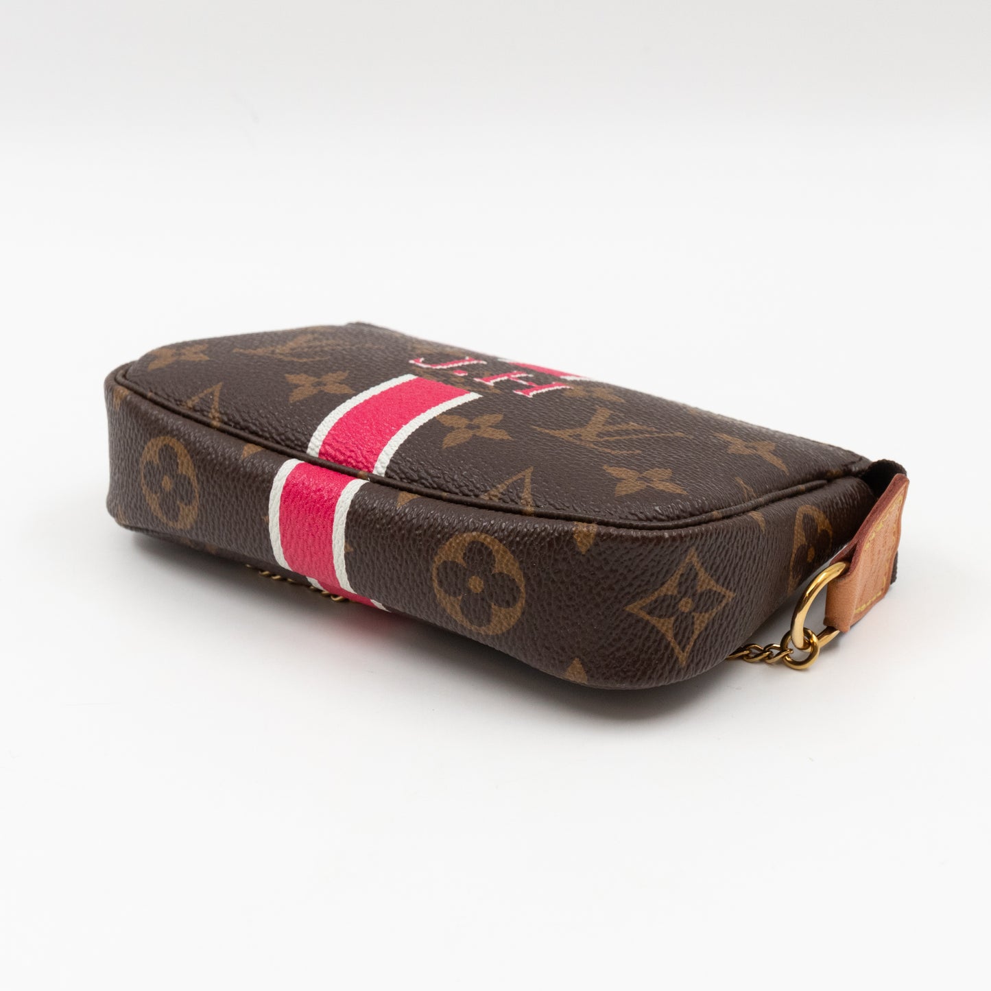 Mini Pochette Accessoires Monogram My LV Heritage Fuchsia White