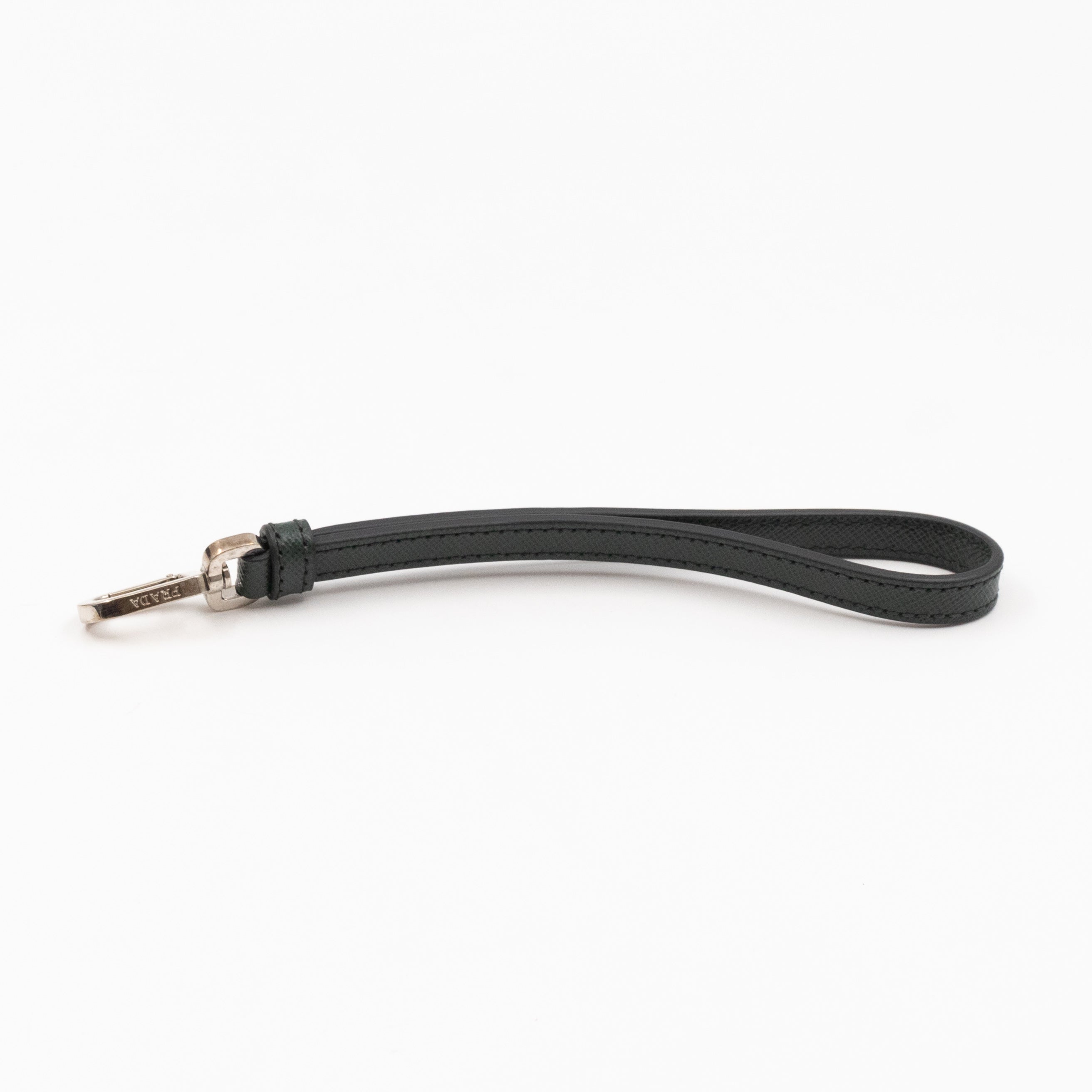 Porter Clutch Green Saffiano