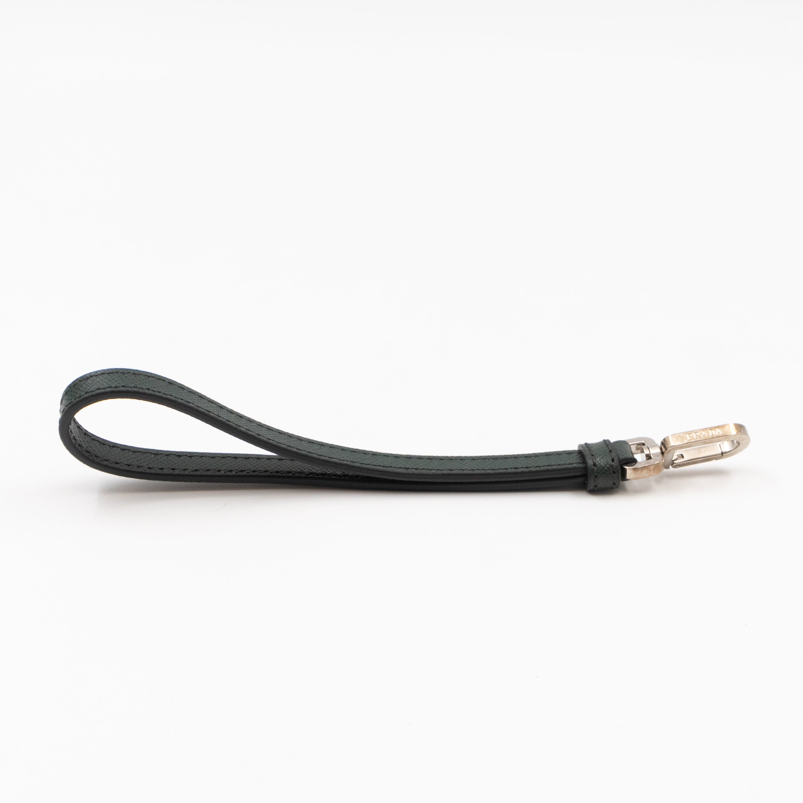 Porter Clutch Green Saffiano