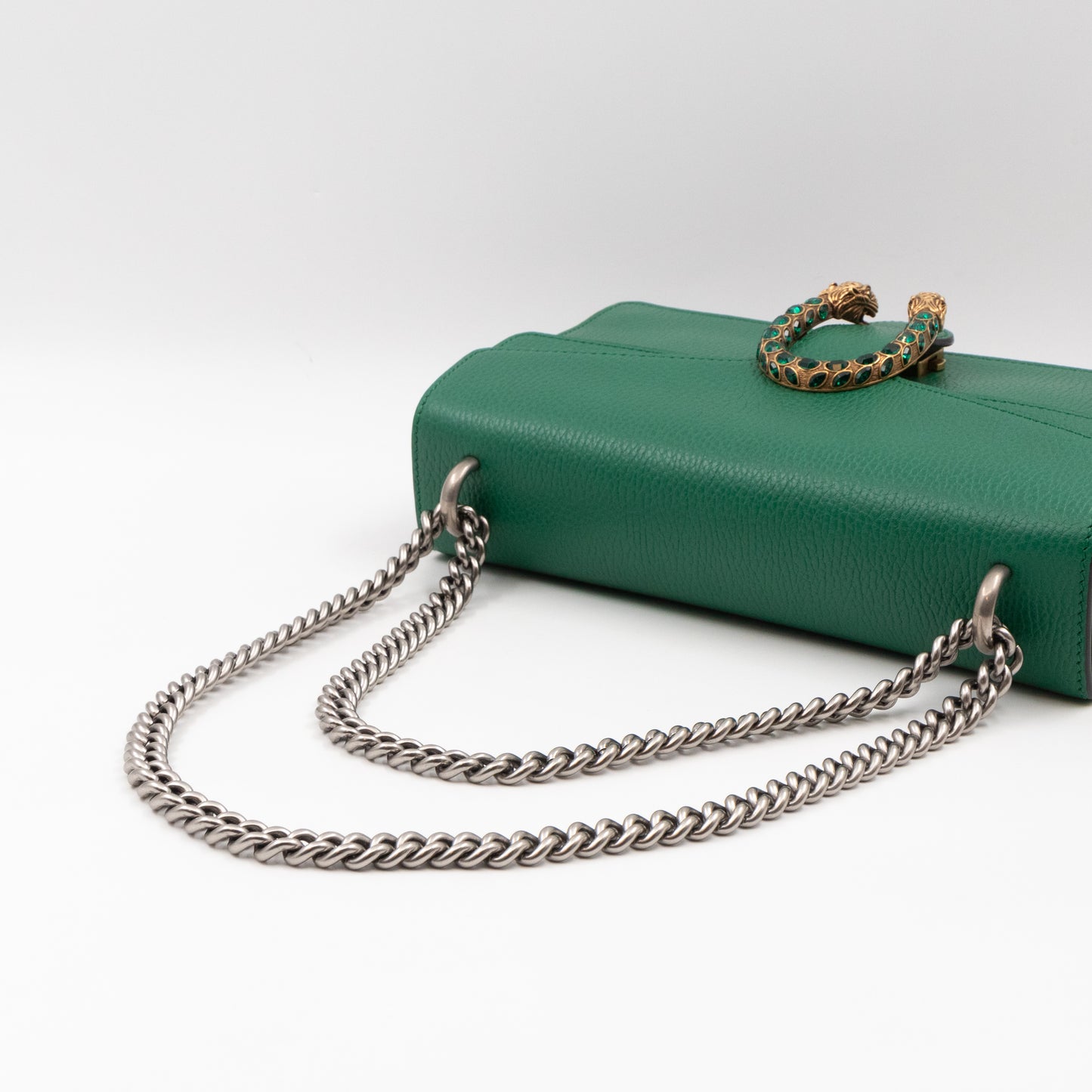 Dionysus Small Green Leather