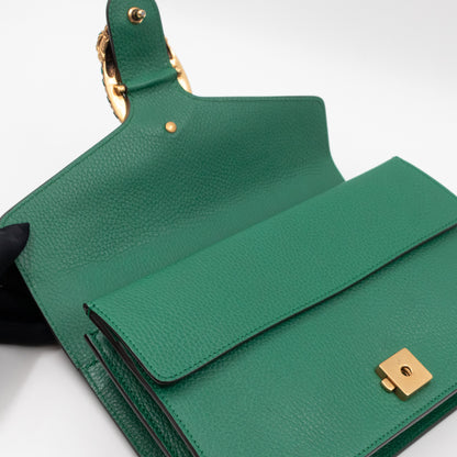 Dionysus Small Green Leather