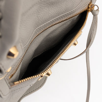 Classic City Metallic Edge Grey Leather