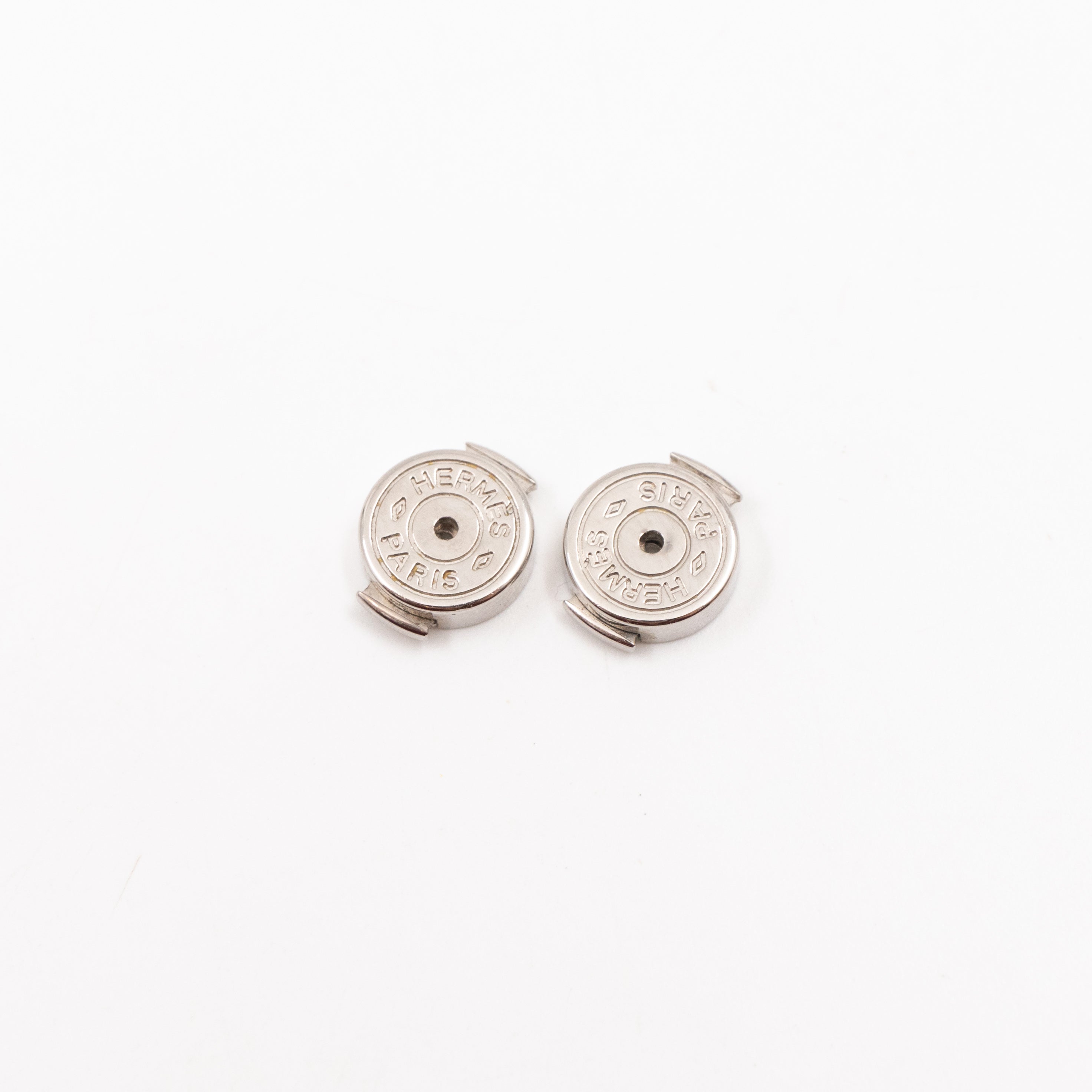 Cage d'H Earrings Pink Palladium