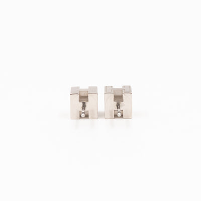 Cage d'H Earrings Pink Palladium