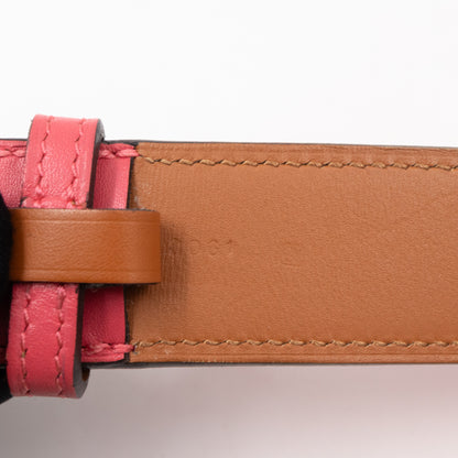 Etriviere 32 Pink Leather Belt 85/34