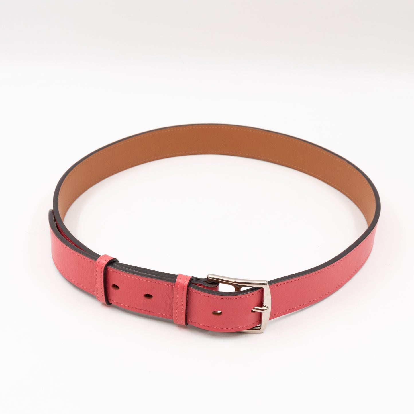 Etriviere 32 Pink Leather Belt 85/34