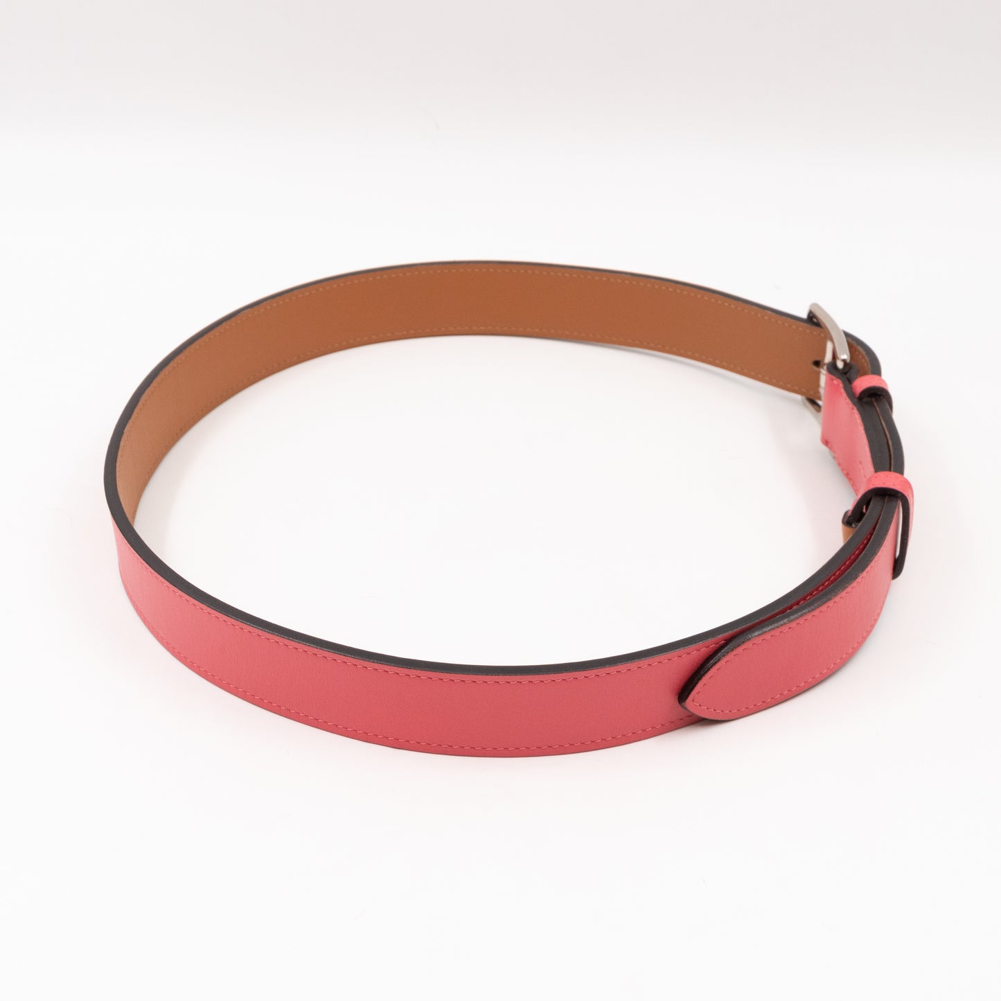 Etriviere 32 Pink Leather Belt 85/34