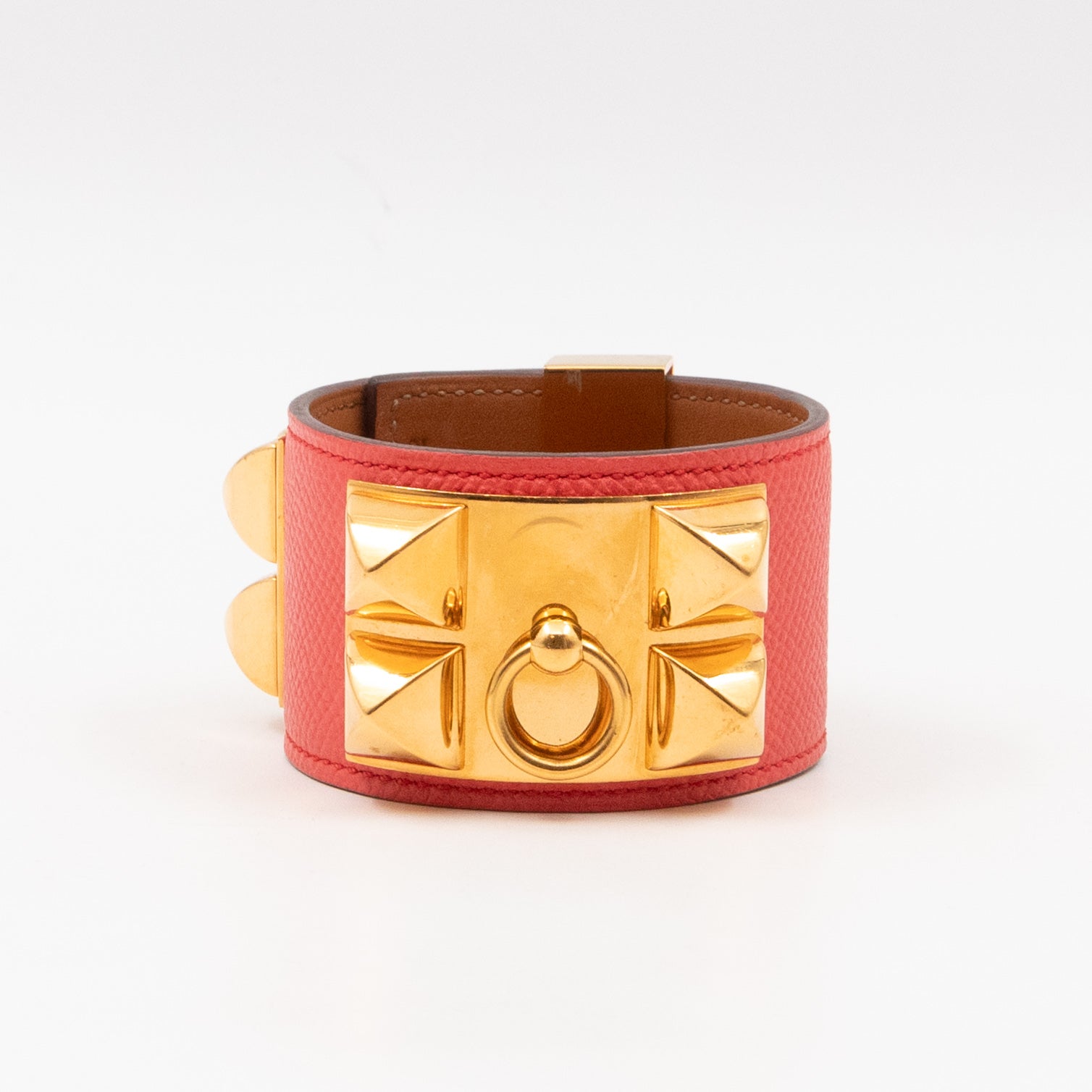 Collier de Chien Coral & Gold Bracelet