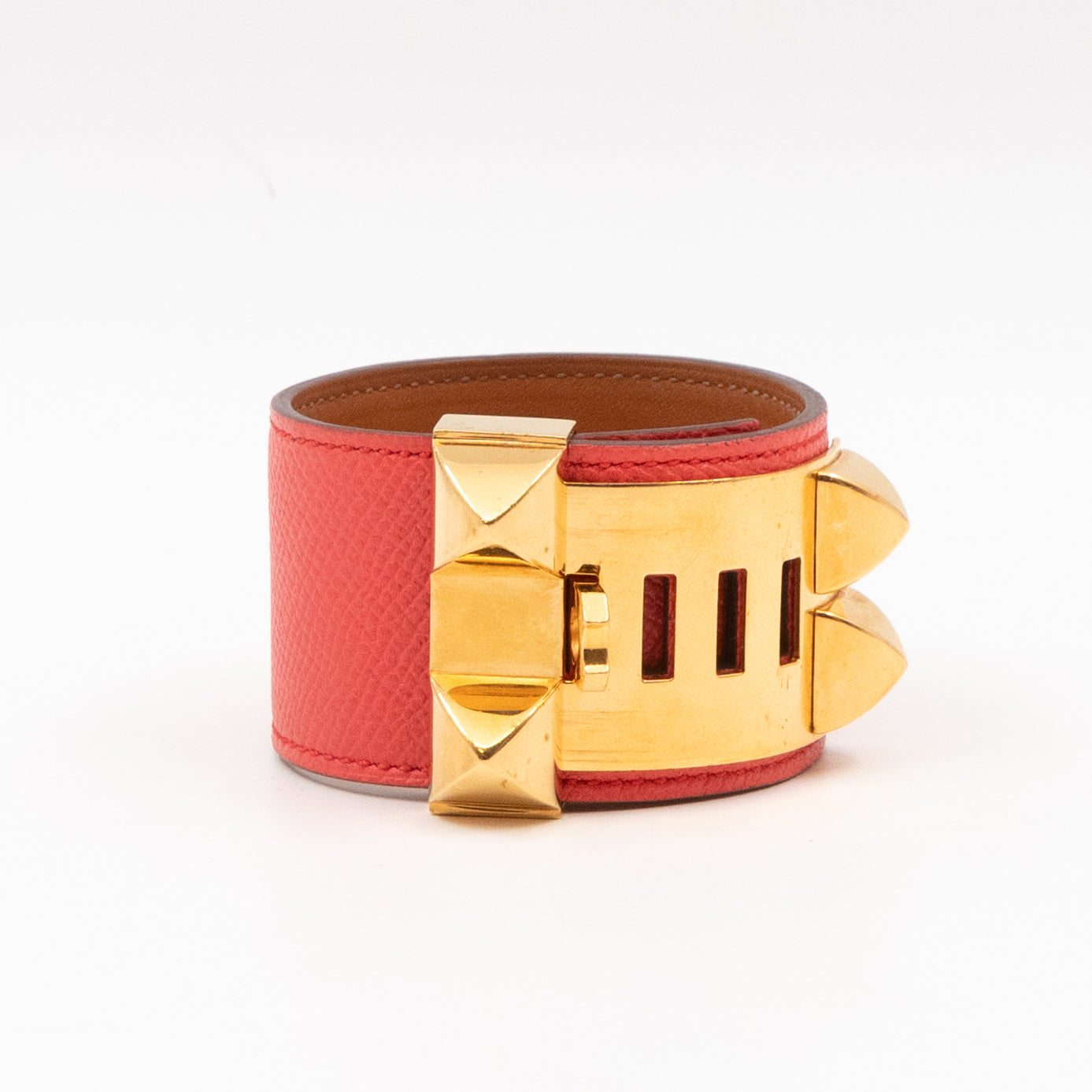 Collier de Chien Coral & Gold Bracelet