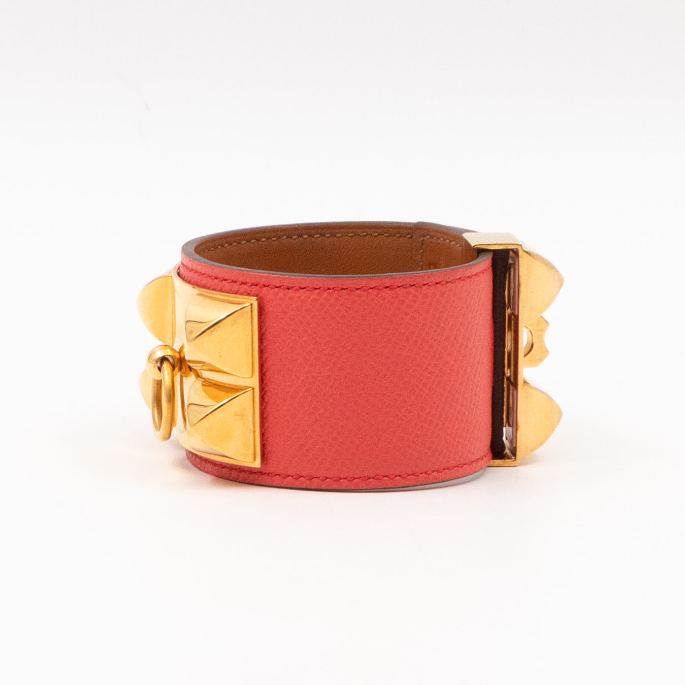 Collier de Chien Coral & Gold Bracelet