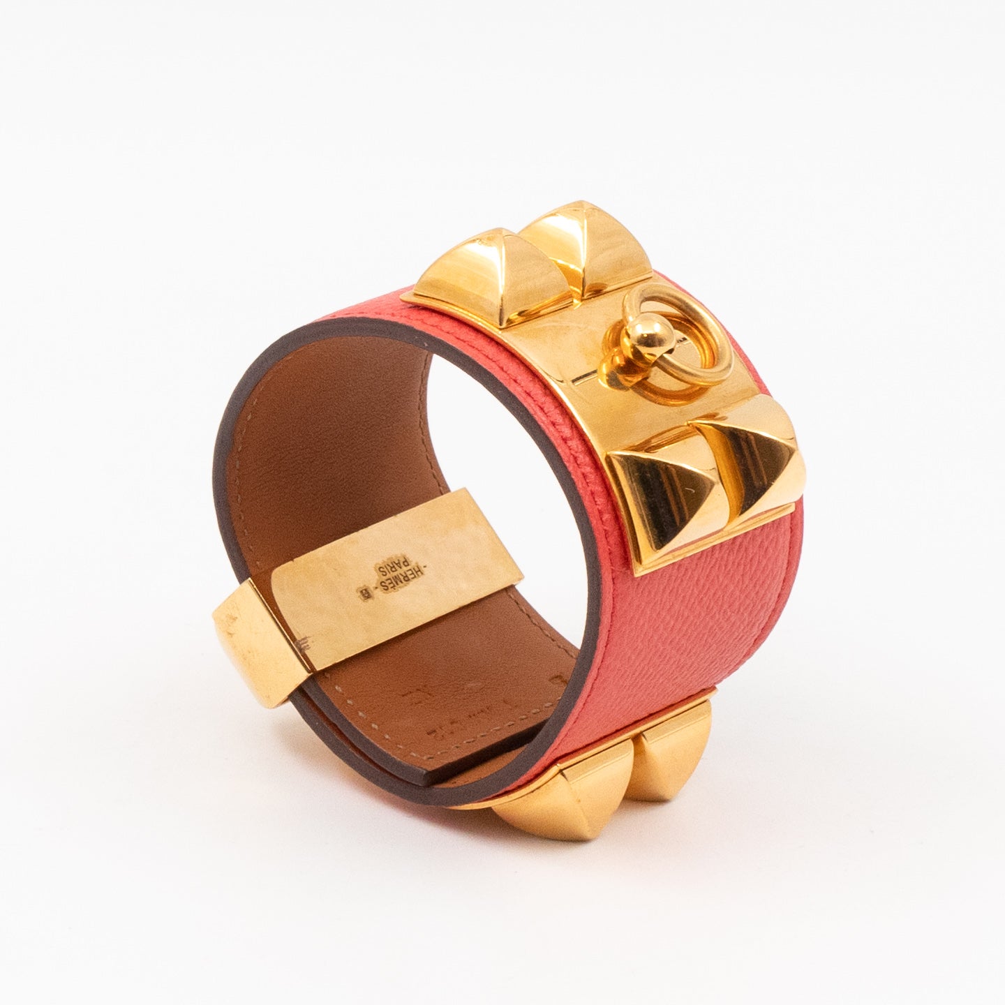 Collier de Chien Coral & Gold Bracelet