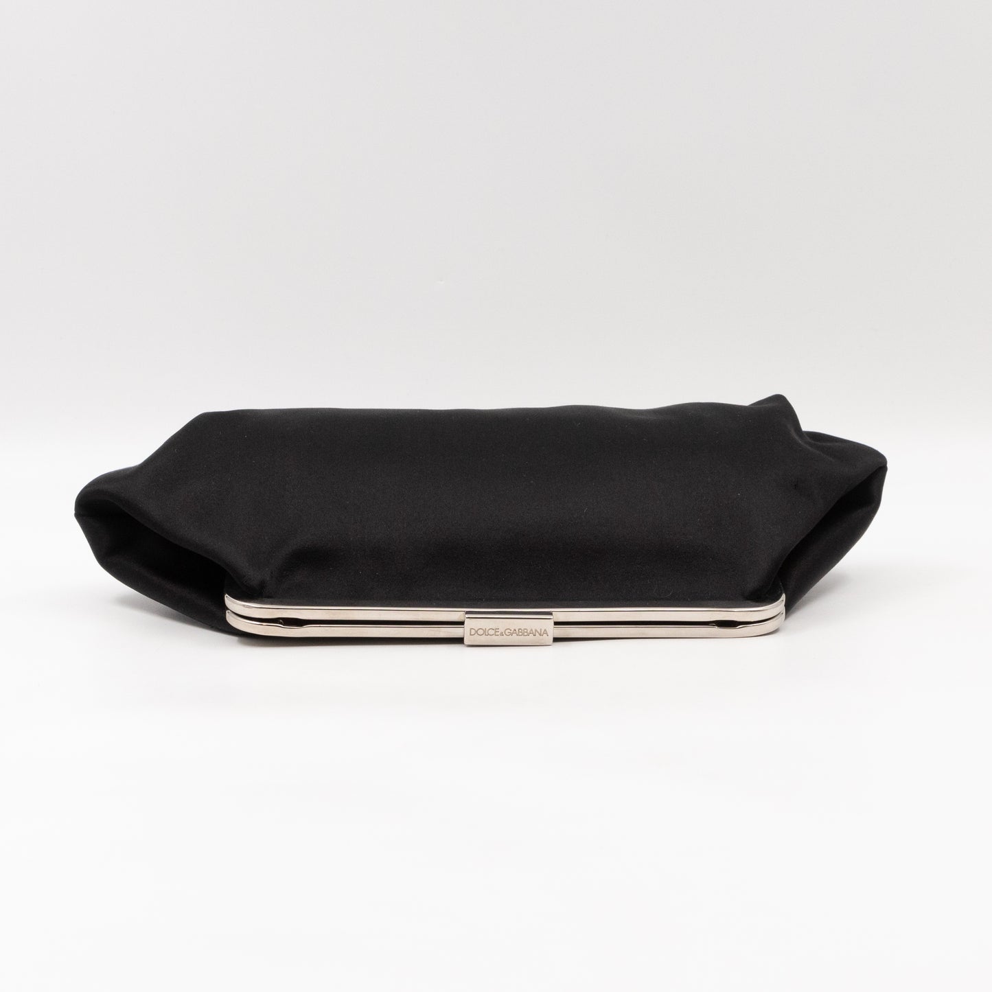 Satin Purse with Chain