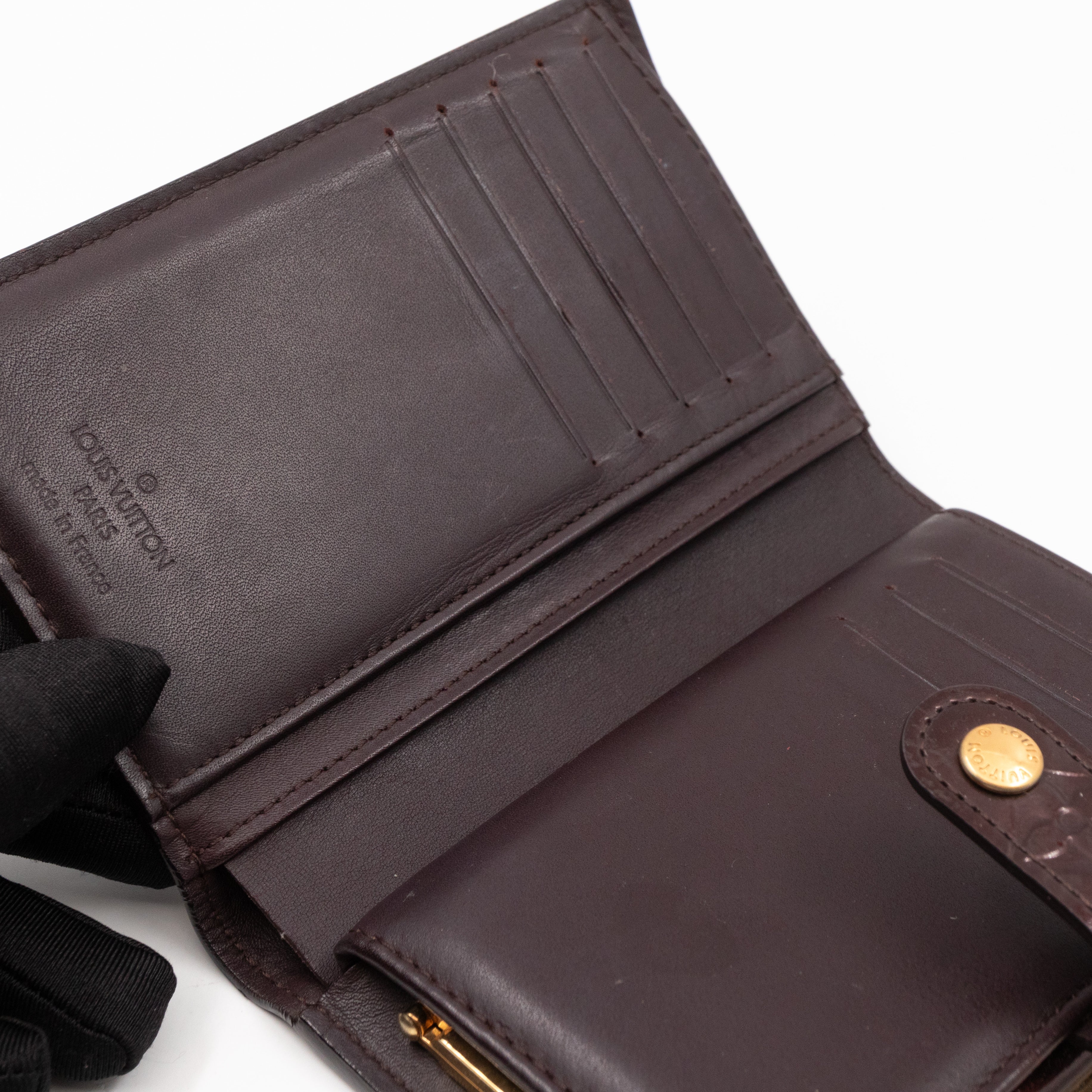 Viennois Wallet Vernis Rouge Fauviste