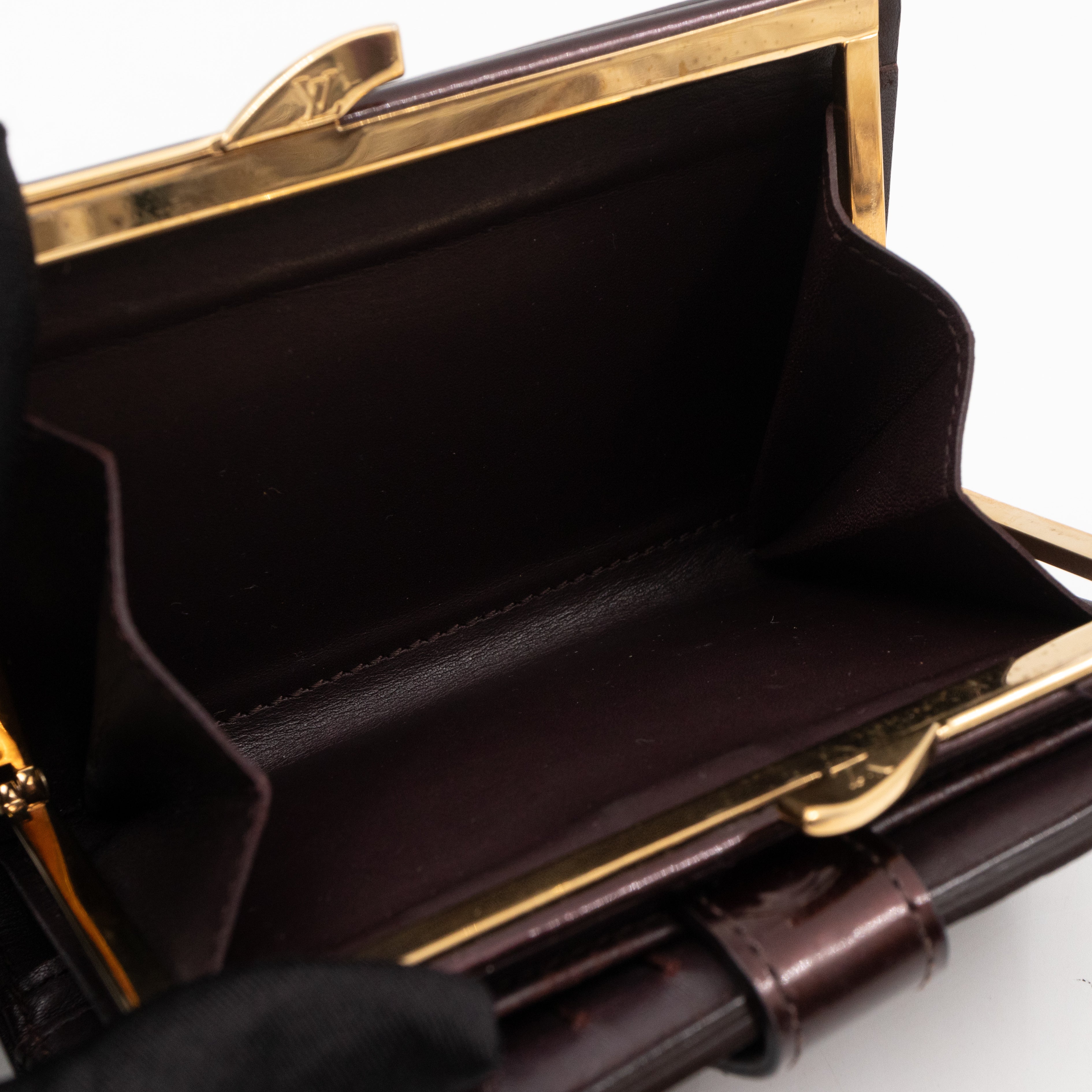 Viennois Wallet Vernis Rouge Fauviste