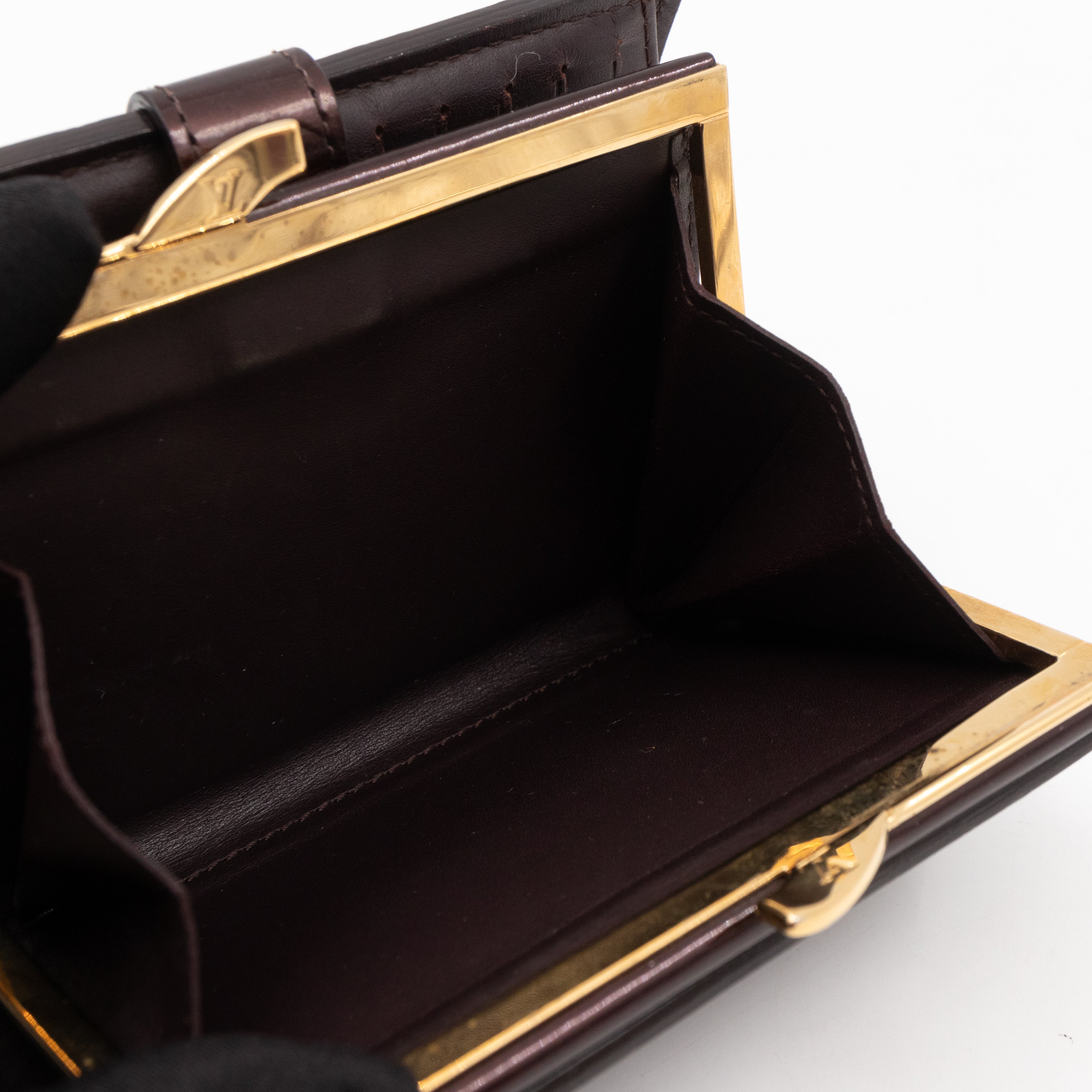 Viennois Wallet Vernis Rouge Fauviste