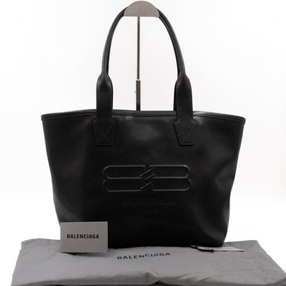 BB Icon Tote Black Leather