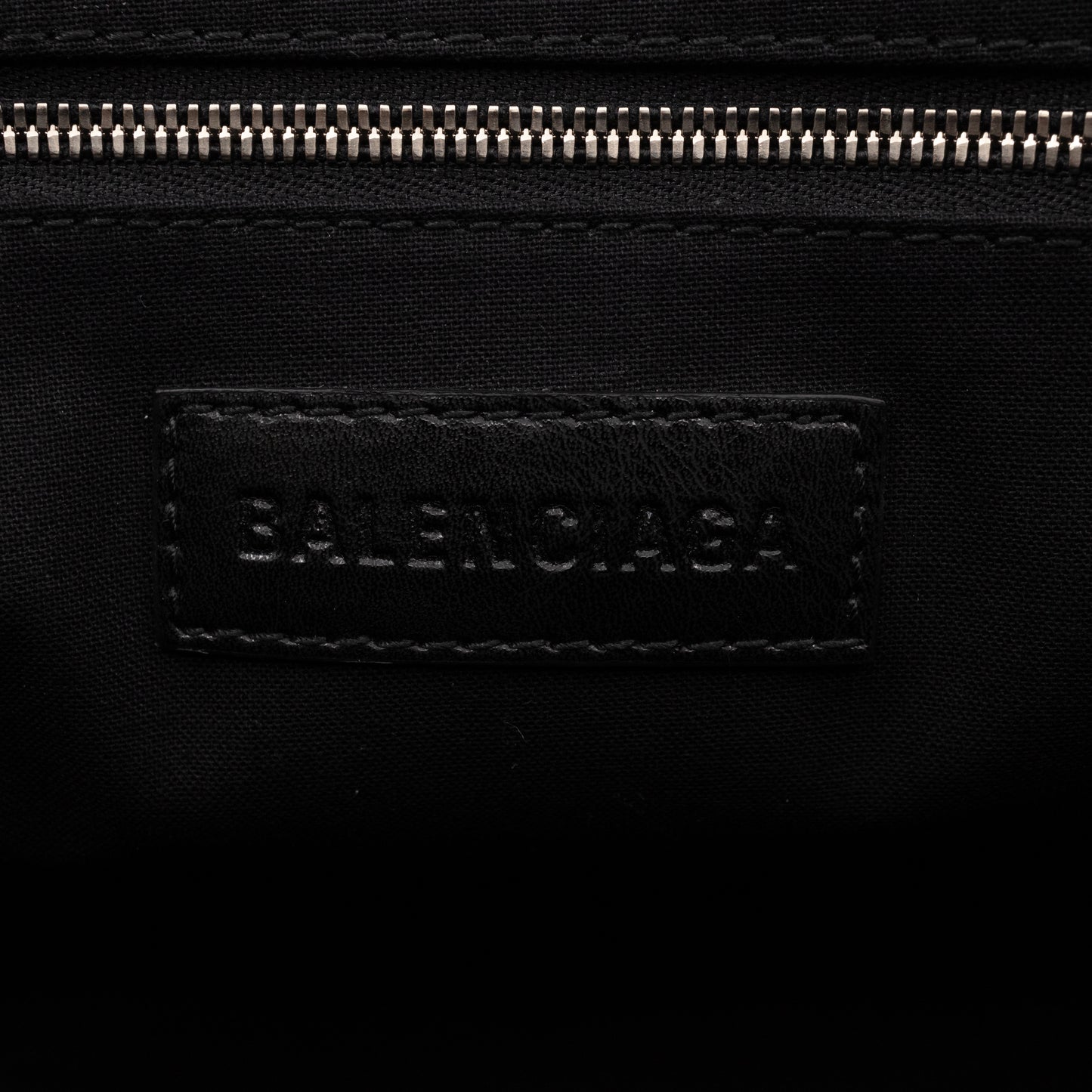 BB Icon Tote Black Leather