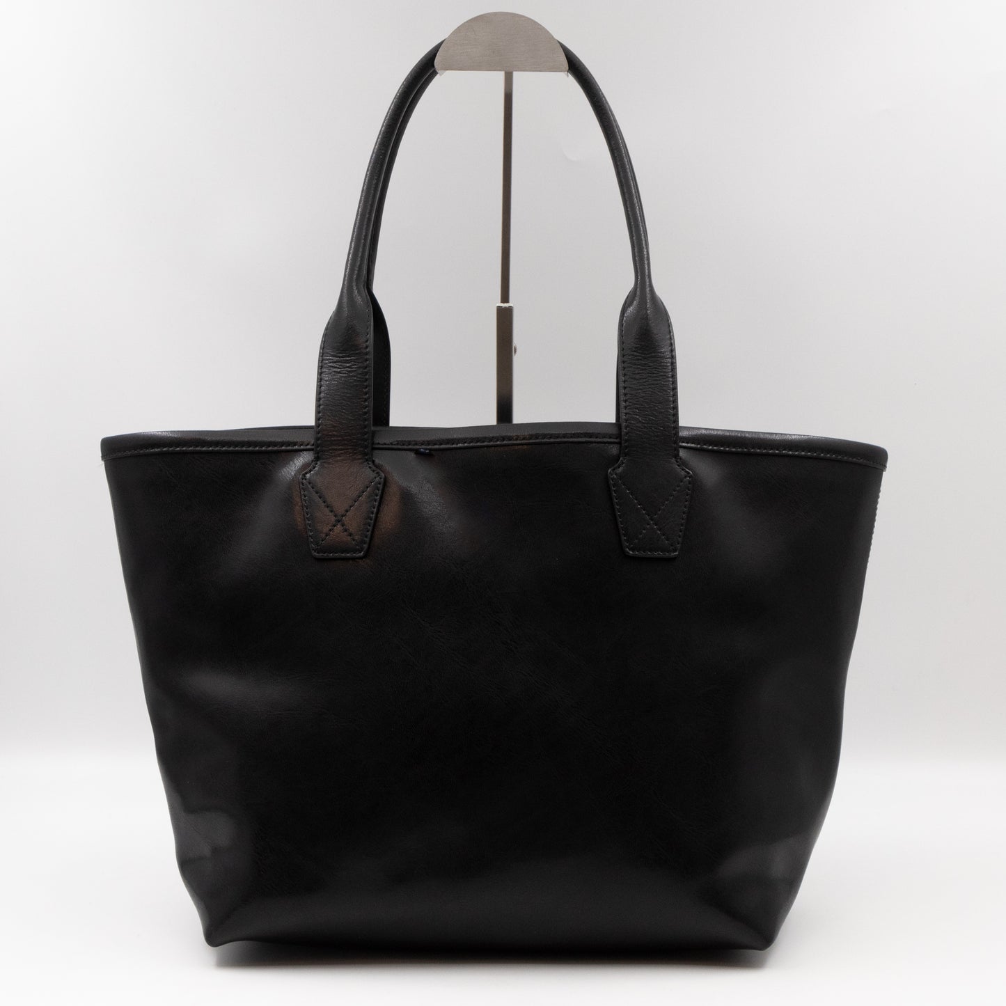 BB Icon Tote Black Leather