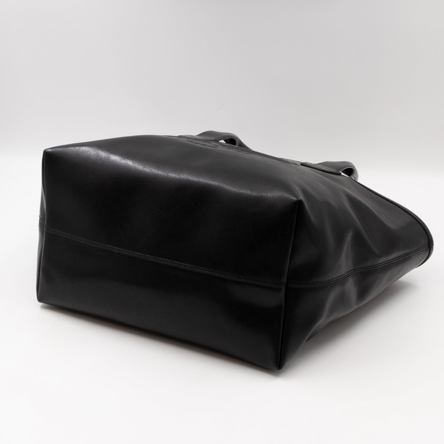 BB Icon Tote Black Leather