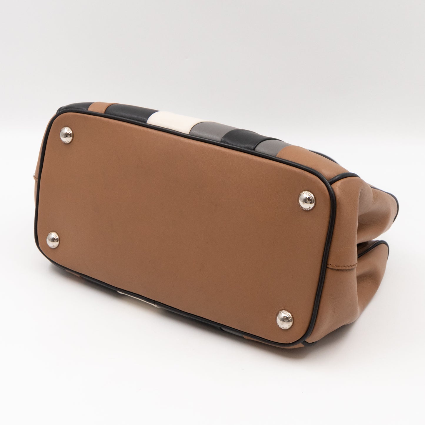 Baiadera Frame Bag Brown & Black Leather