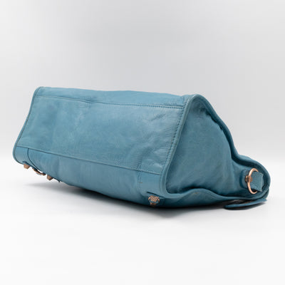 Classic City Light Blue Leather