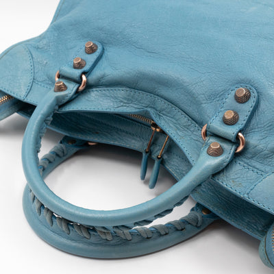 Classic City Light Blue Leather