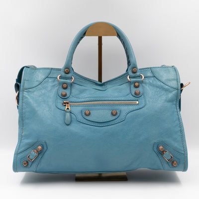 Classic City Light Blue Leather