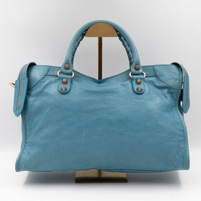 Classic City Light Blue Leather