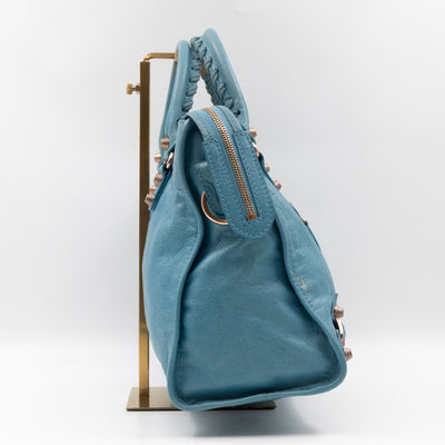 Classic City Light Blue Leather