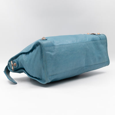 Classic City Light Blue Leather