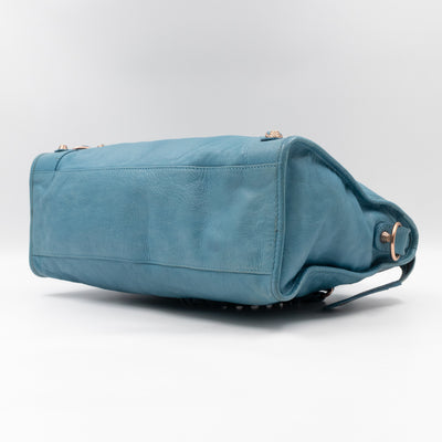 Classic City Light Blue Leather