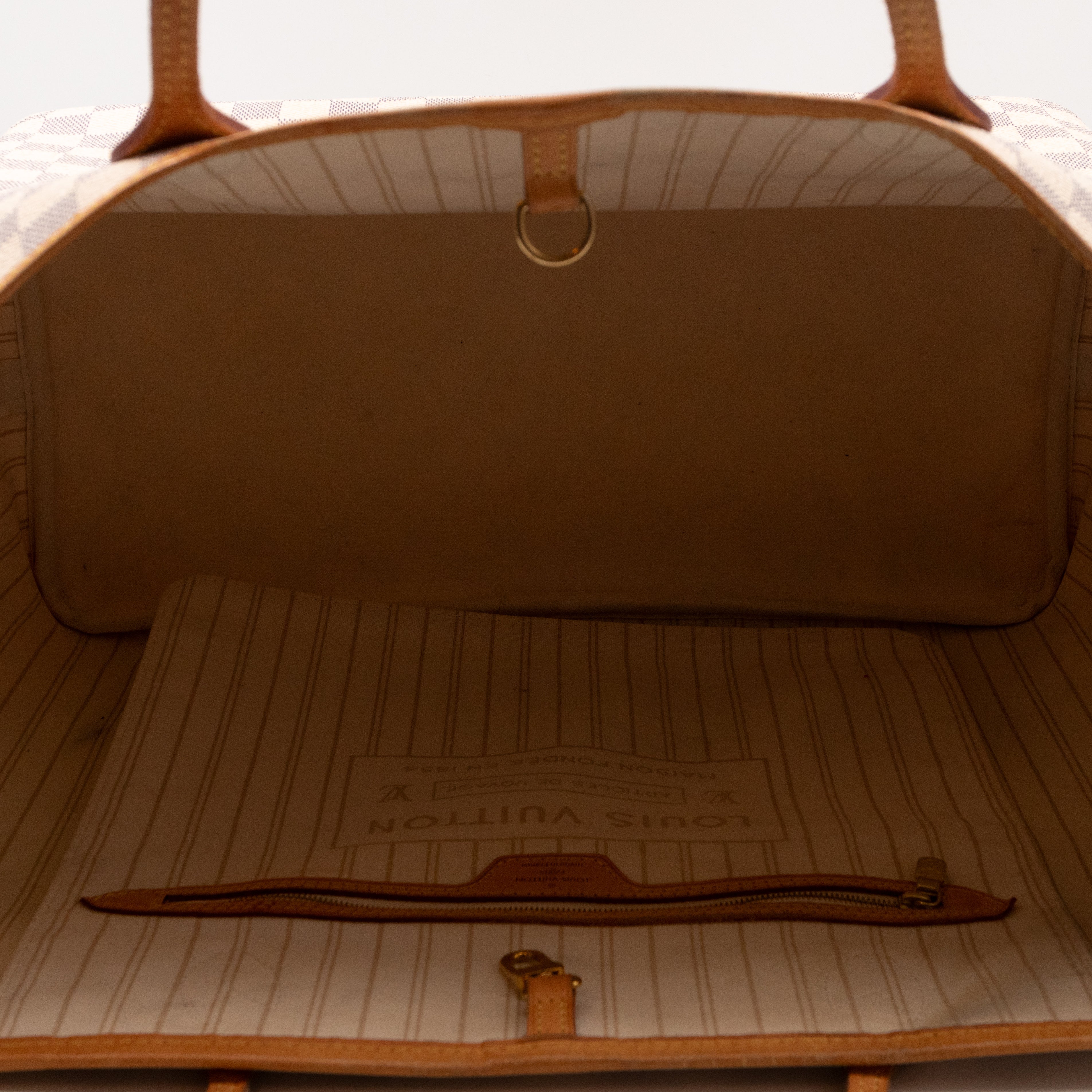 Neverfull GM with Pochette Damier Azur