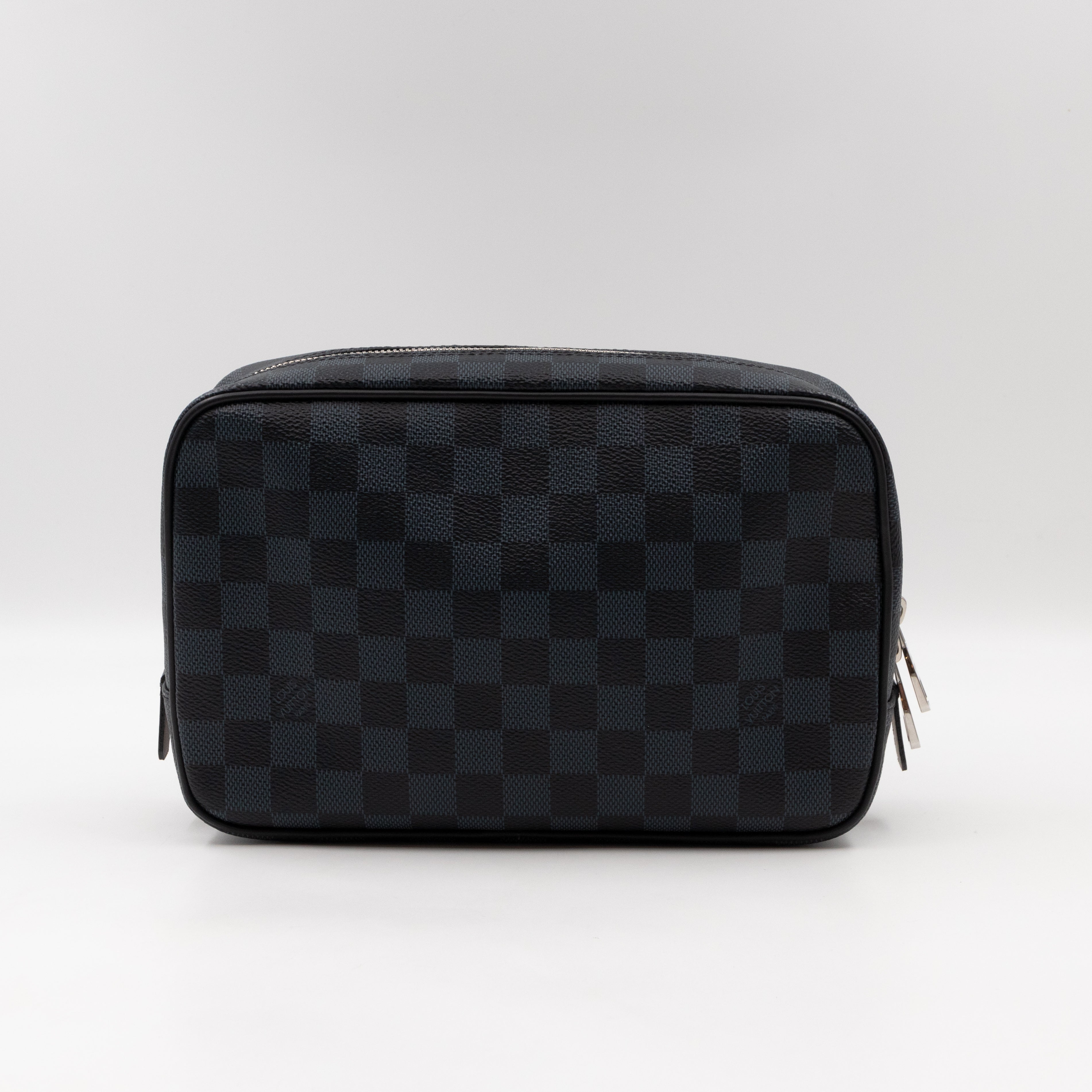 Toilet Pouch GM Damier Cobalt