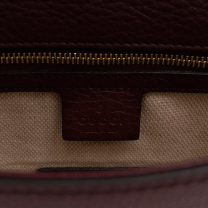 Soho Clutch Burgundy Leather