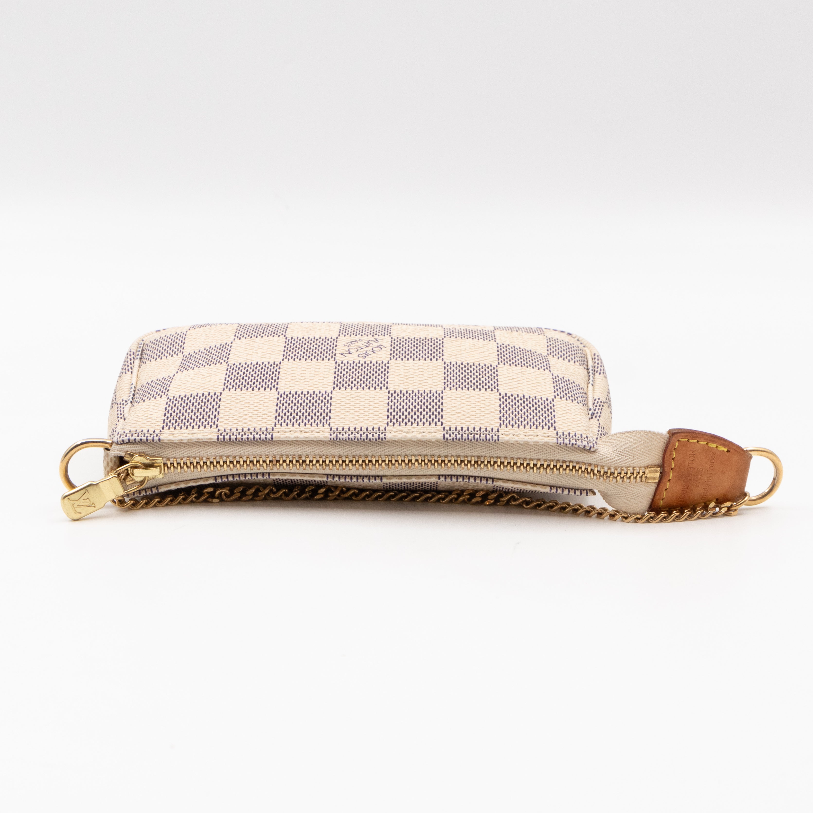 Mini Pochette Accessoires Damier Azur