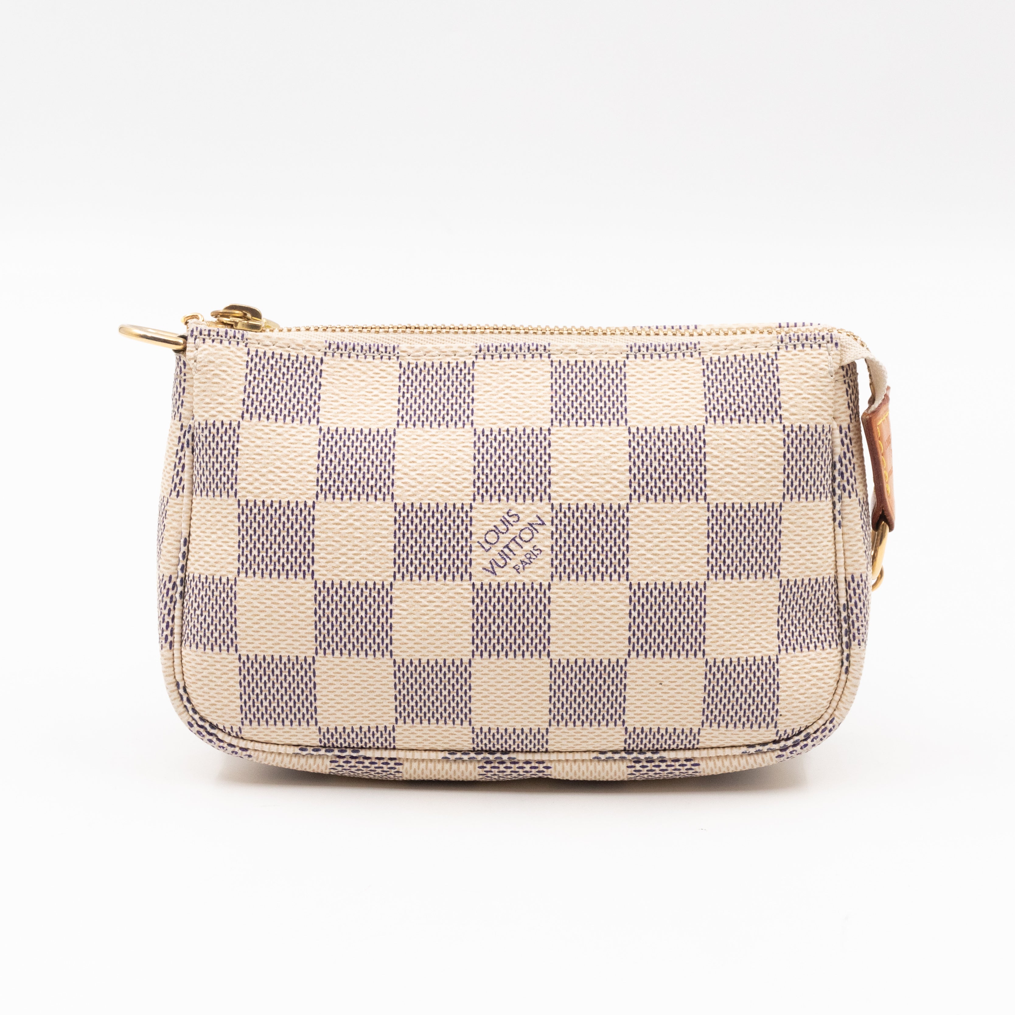 Mini Pochette Accessoires Damier Azur