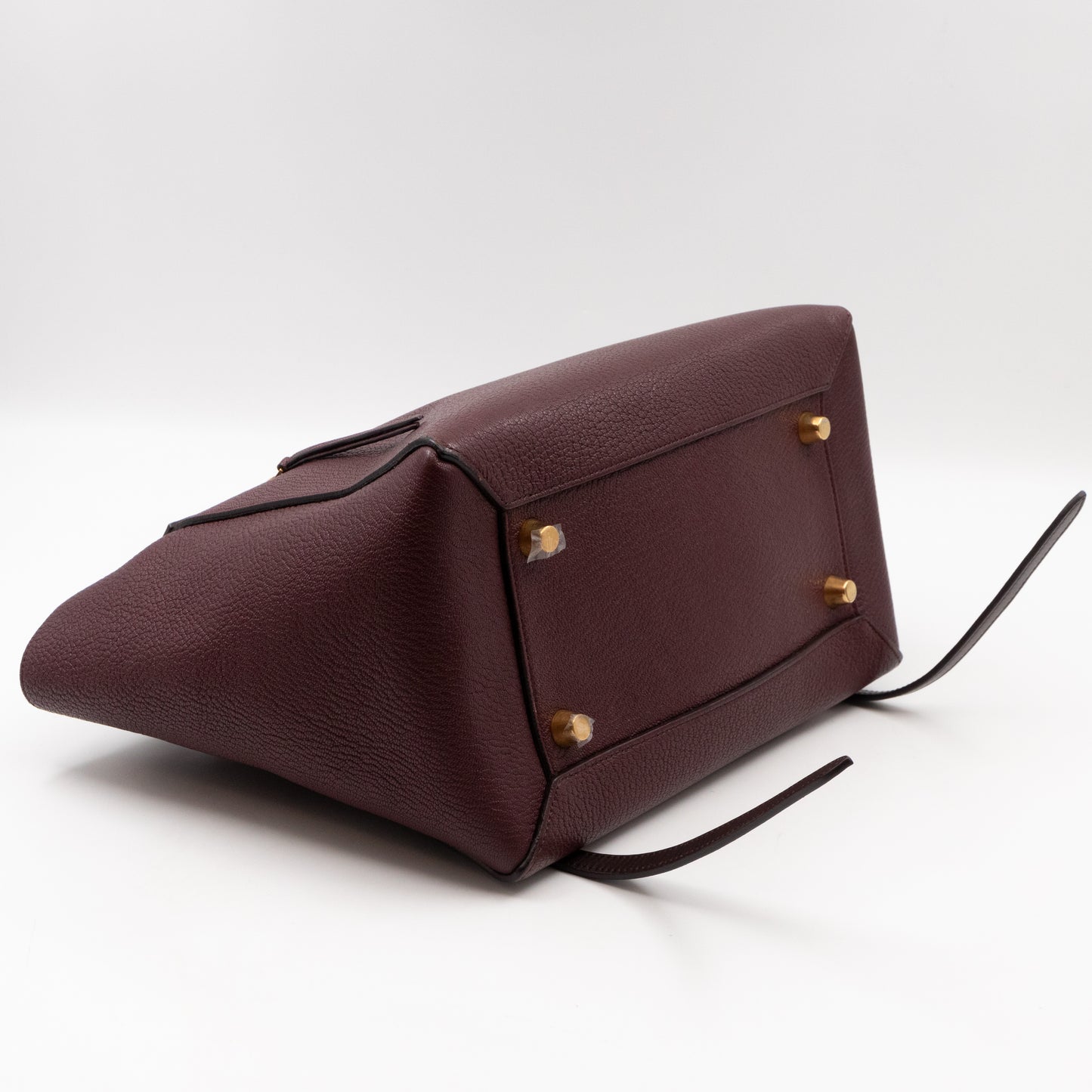 Mini Belt Bag Burgundy Leather