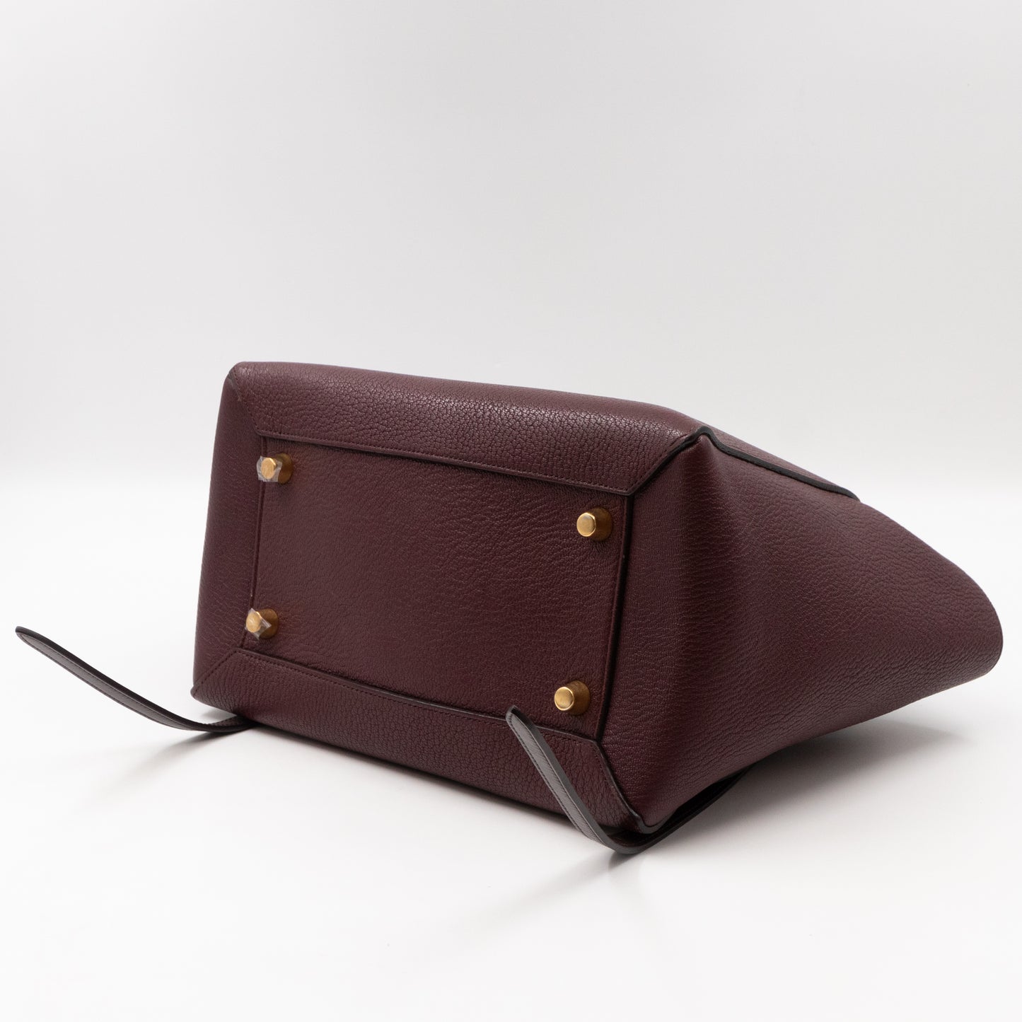 Mini Belt Bag Burgundy Leather