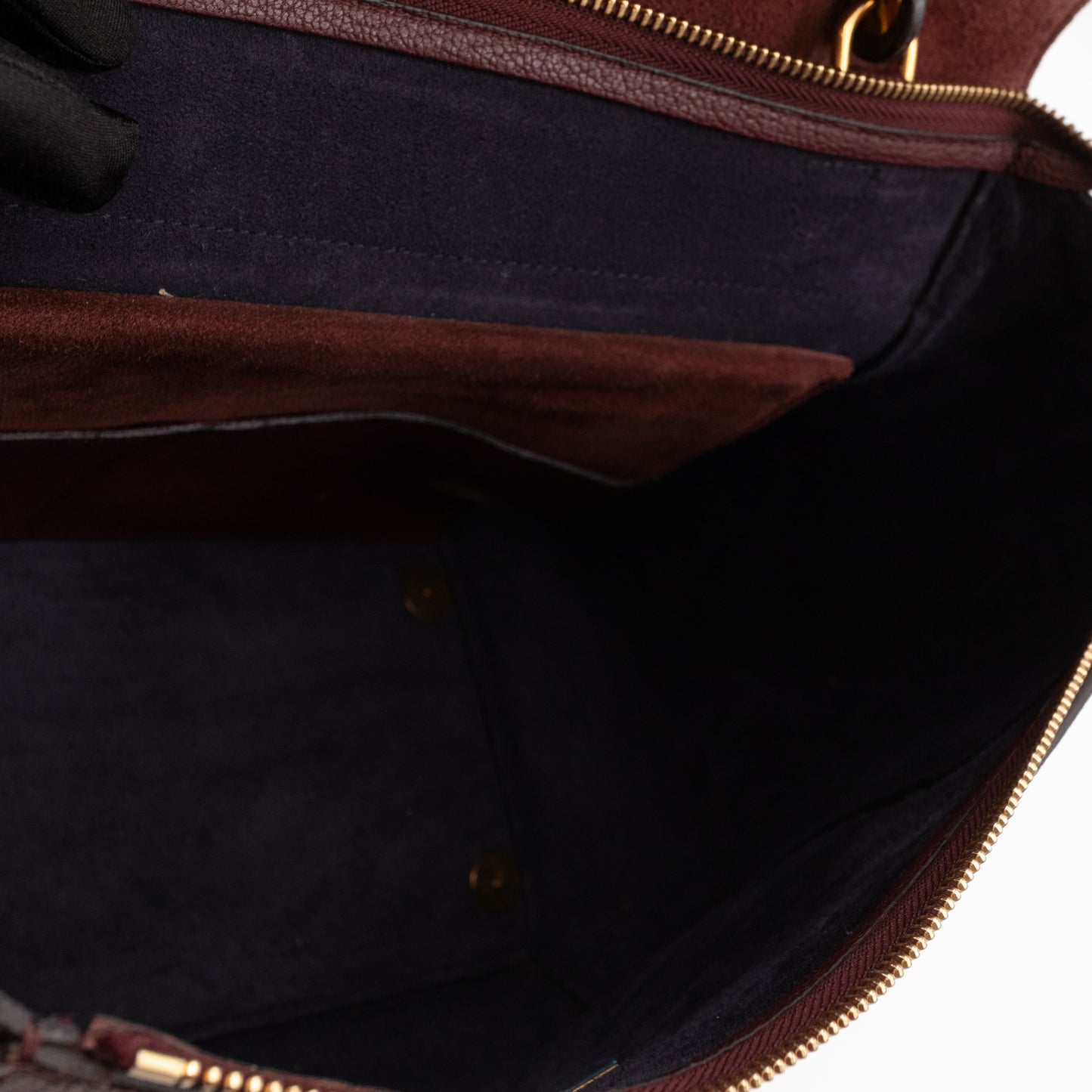 Mini Belt Bag Burgundy Leather