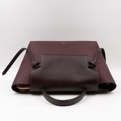 Mini Belt Bag Burgundy Leather