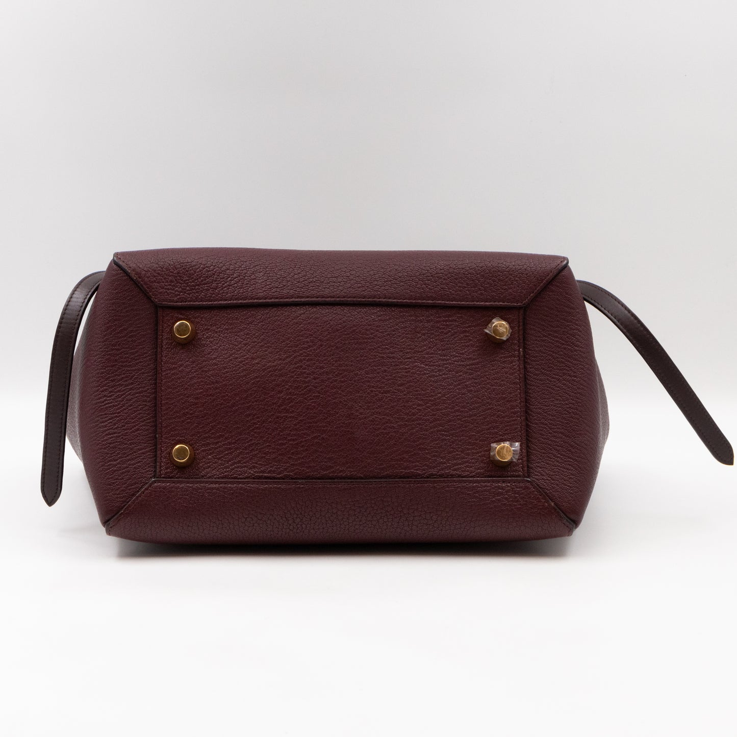 Mini Belt Bag Burgundy Leather